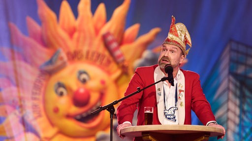 Die große Prunksitzung des Comitee Düsseldorfer Carneval e.V". Mit dabei: Volker Weininger.