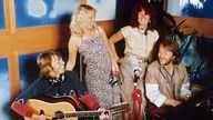 ABBA Aufnahme einer Platte