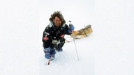 Reinhold Messner 1990 in der Antarktis