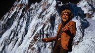 Reinhold Messner bei einem Vortrag