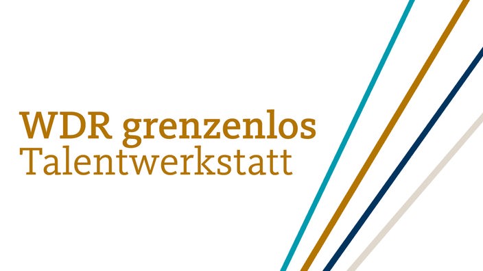 Logo für die WDR grenzenlos Talentwerkstatt 