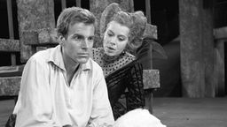 Maximilian Schell und Wanda Rotha in "Hamlet"