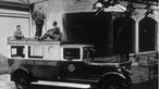 Übertragungswagen im Zoo 1929