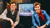 Roger Willemsen zu Gast in der ersten Sendung von "B. trifft..." 1993