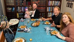 Björn Freitag besucht eine Rabbiner-Familie