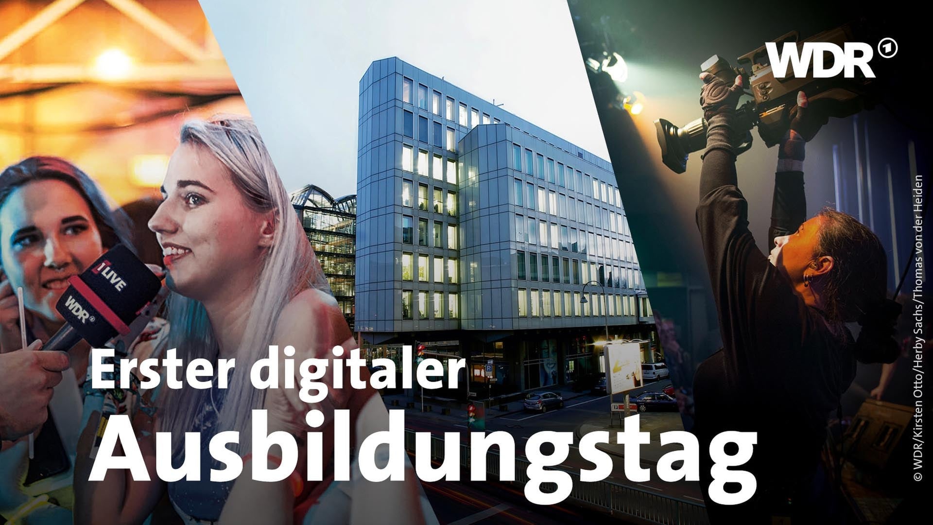 WDR wirbt digital um Azubis - Startseite Unternehmen - Unternehmen