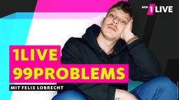 Felix Lobrecht moderiert die Sendung "1LIVE 99 Problems".