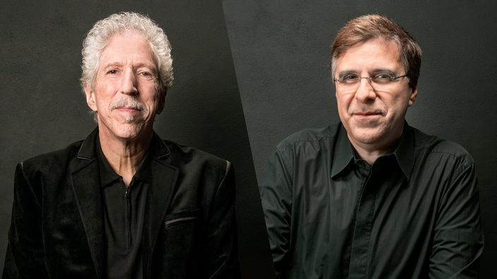 Bob Mintzer und Vince Mendoza, Chefdirigenten der WDR Big Band