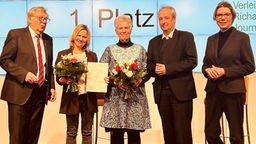Richard von Weizsäcker-Journalistenpreis für den Frau tv-Beitrag "Die Andersmacherin: Elke Schilling und Silbernetz"