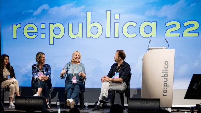 Das Monitor-Panel auf der re:publica