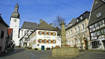 historischer Marktplatz in Arnsberg
