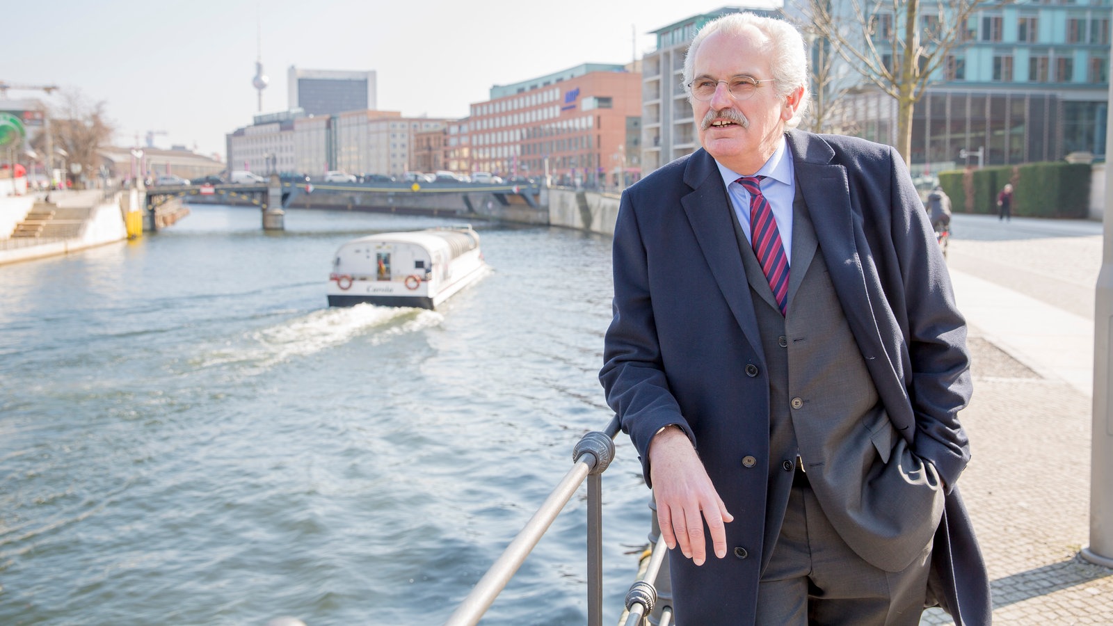 Ulrich Deppendorf an der Spree