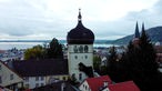 Das Bild zeigt den Martinsturm in Bregenz.