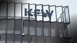Das Bild zeigt ein Bürogebäude des KfW.