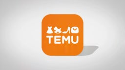 Das Logo der App Temu