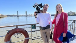 Das Bild zeigt Tamina Kallert und Uwe Irsinger.