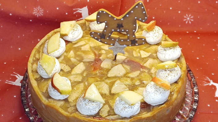 Apfel-Wein-Torte