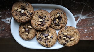 Erdnuss-Cookies 