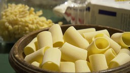 Das Bild zeigt verschiedene Sorten Neapolitanische Pasta.