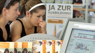 Jugendliche auf Arbeitssuche