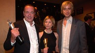 Bernd Eichinger, Corinna Harfouch und Robert Gwisdek