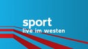 Sendungslogo: Sport live im Westen