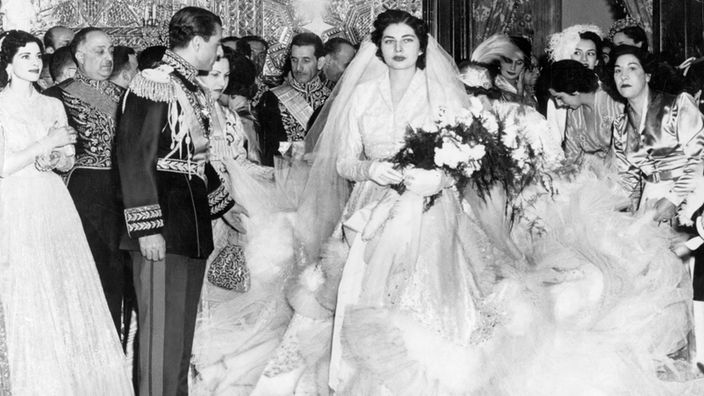 Hochzeit von Soraya und dem Schah Reza Pahlavi