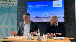Bilanz-Pressekonferenz des Flughafens Köln/Bonn